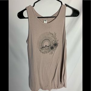 Pinkish beige tank top